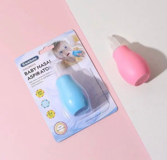 Baby Nasal Aspirator Bulb Syringe – Gentle Silicone Nose Cleaner for Infants & Toddlers