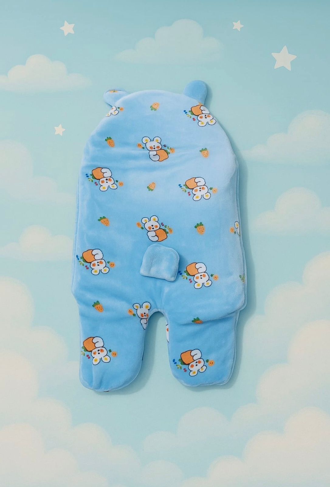 Bear Print Baby Swaddle