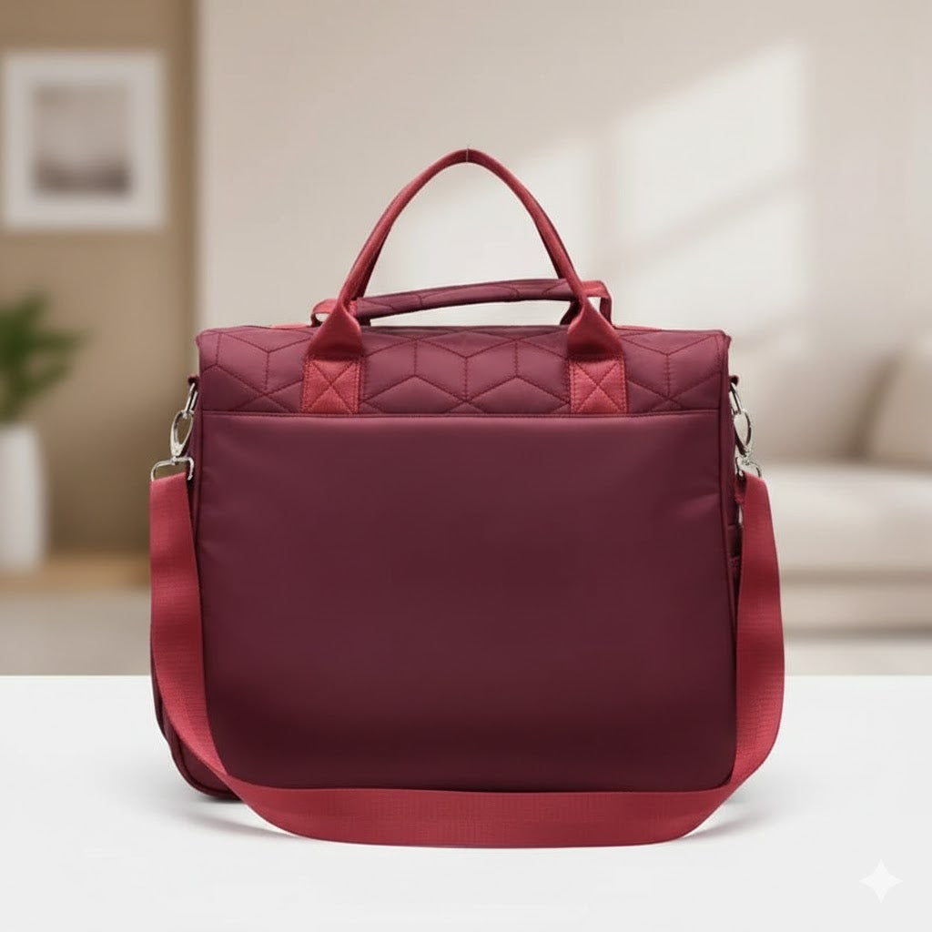 Chicco Quilted Baby Diaper Backpack – Stylish, Spacious & Practical for Parents