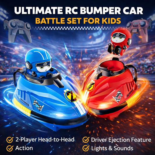 Ultimate RC Bumper Car Battle Set for Kids