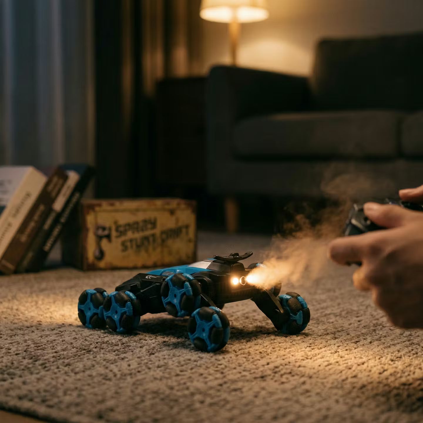 360° Stunt RC Car with Remote & Hand Gesture Control