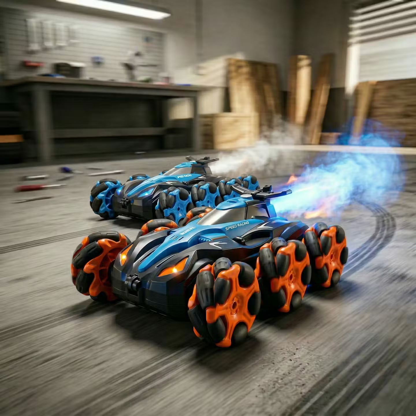 360° Stunt RC Car with Remote & Hand Gesture Control