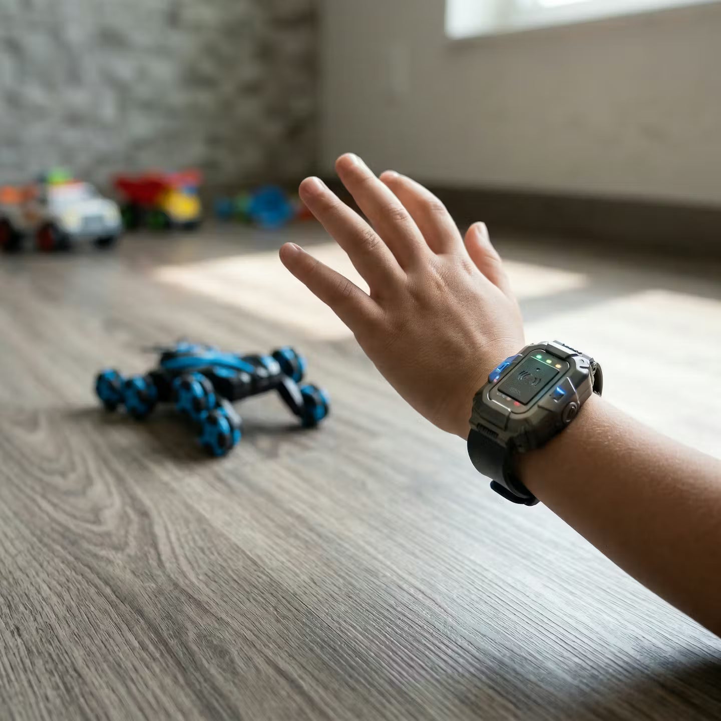 360° Stunt RC Car with Remote & Hand Gesture Control