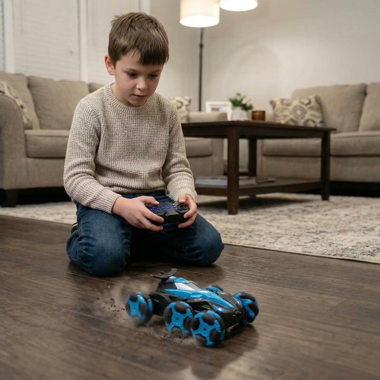 360° Stunt RC Car with Remote & Hand Gesture Control