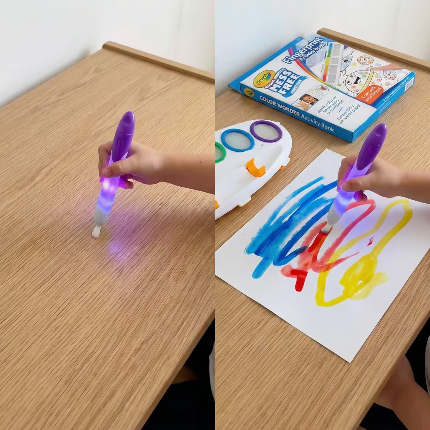 Magic Light Mess-Free Kids Painting Set
