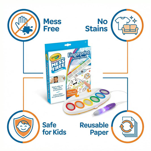 Magic Light Mess-Free Kids Painting Set