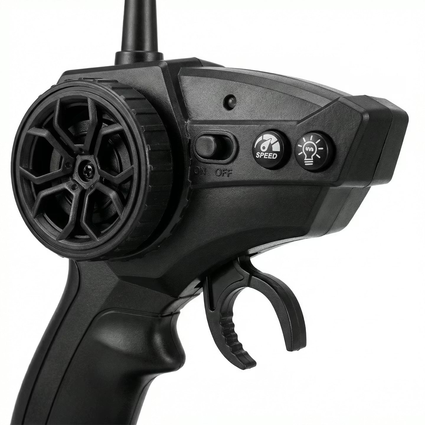 High-Speed RC Drift Car with LED Underglow & Racing Cones