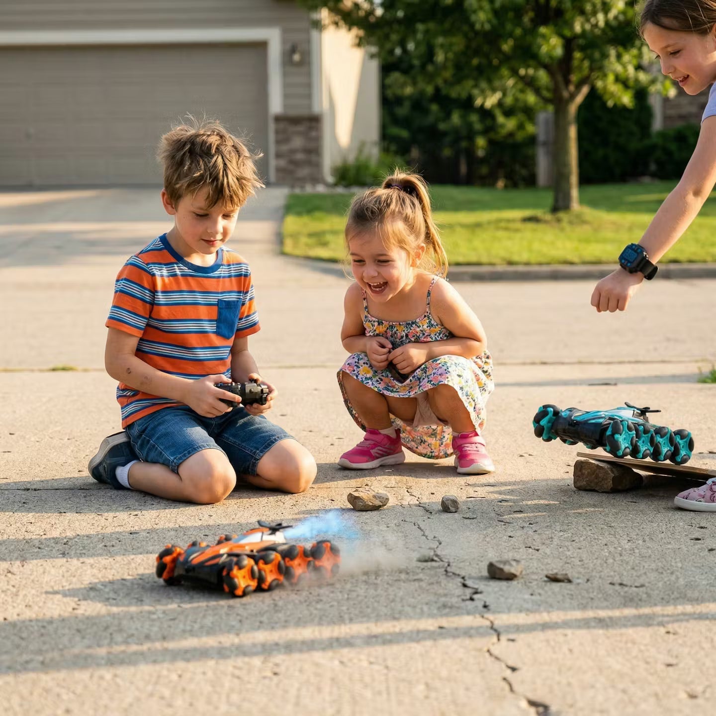 360° Stunt RC Car with Remote & Hand Gesture Control