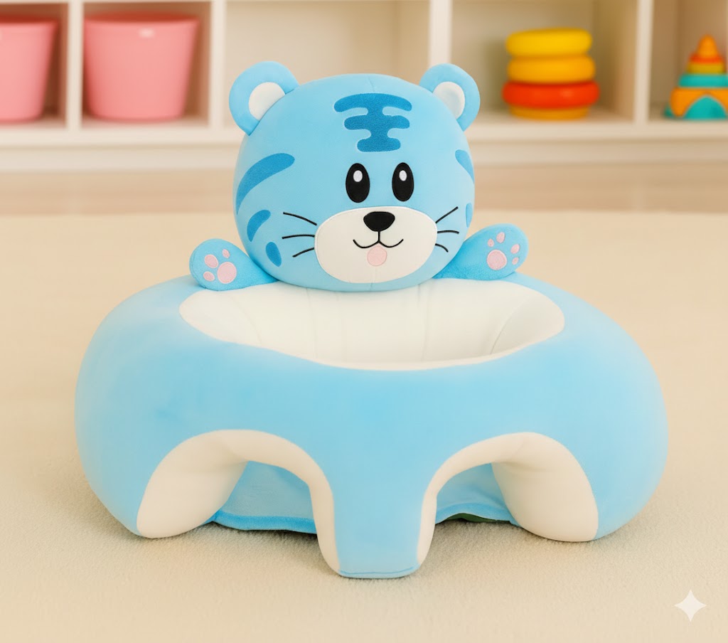 Comfy-Sit Premium Plush Baby Sofa & Floor Trainer