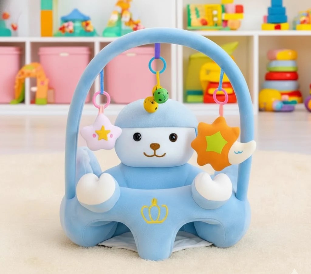 Deluxe 2-in-1 Baby Support Seat & Activity Center