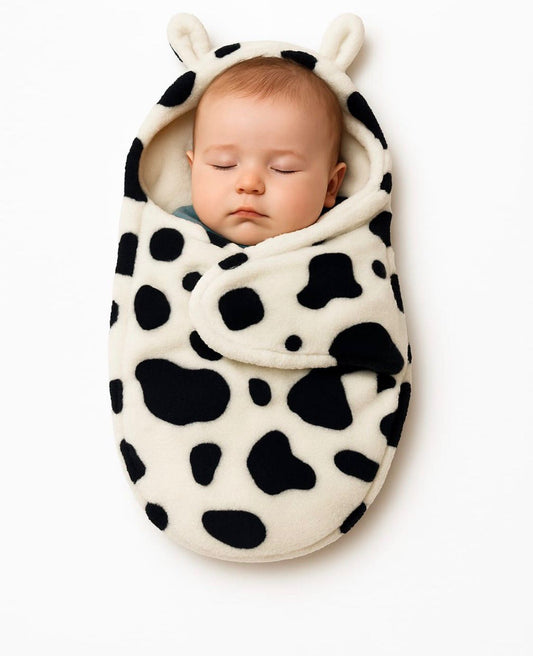 Cow Print Swaddle Wrap