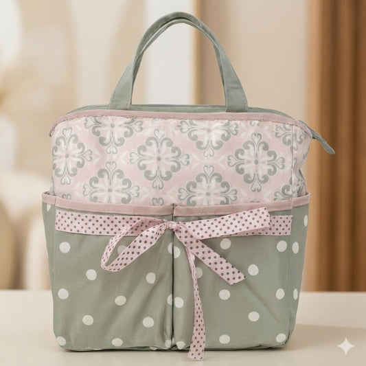 Sophisticated Multi-Pocket Baby Essentials Tote