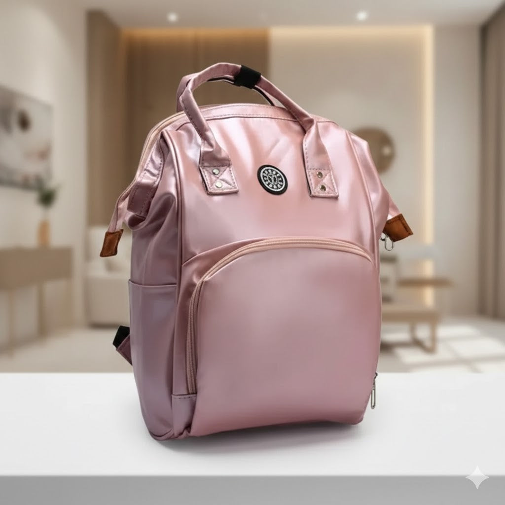 Premium Baby Diaper Backpack – Smart Storage, Modern Design for Parents on the Go